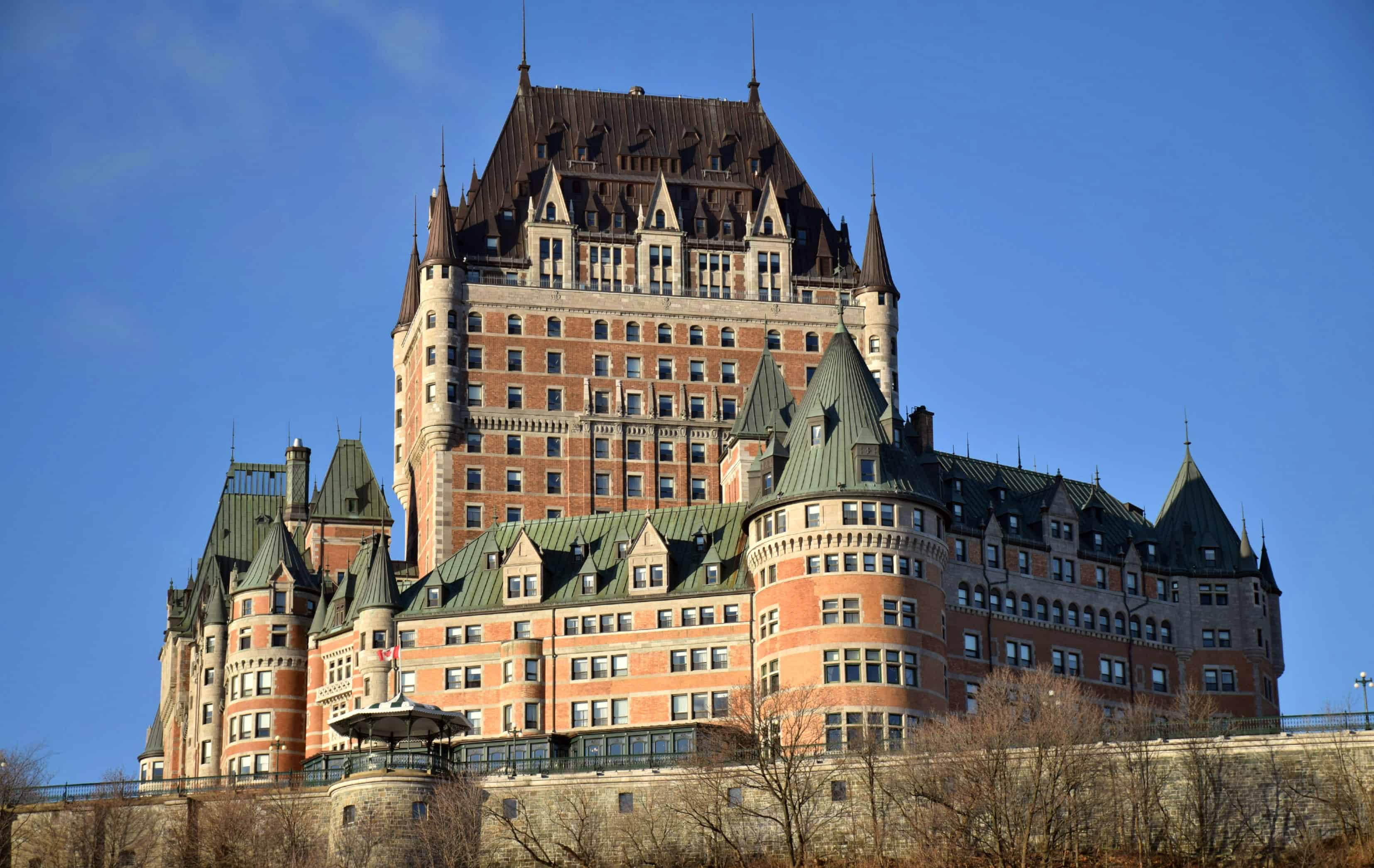 A visit to the Chateau Frontenac is one of the best things to do in Quebec City