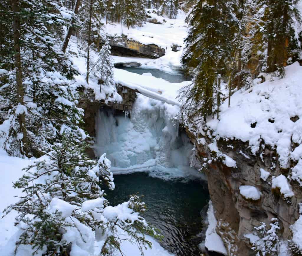 Hiking Banff's Johnston Canyon in Winter - Travel Bliss Now