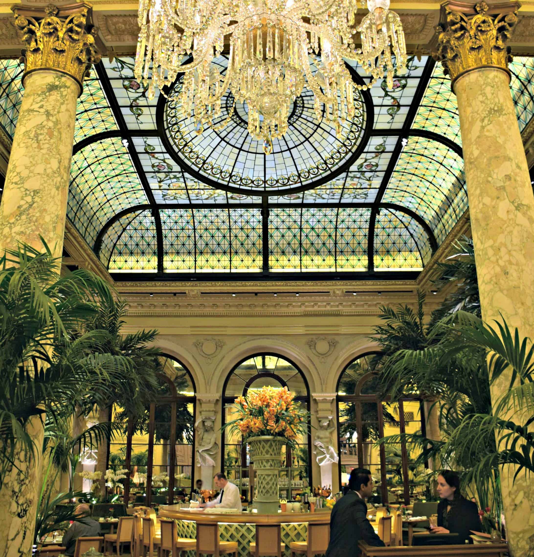 Photo of the Week: Palm Court at the Plaza Travel Bliss Now